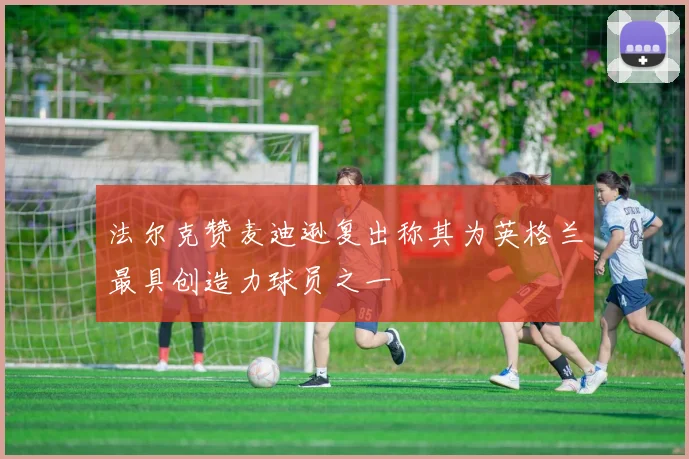 法尔克赞麦迪逊复出称其为英格兰最具创造力球员之一